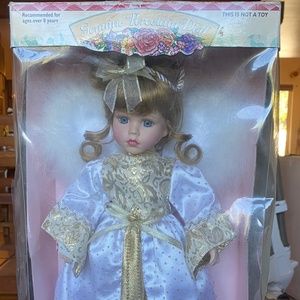 Victorian Garden Collection Porcelain Doll